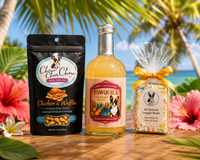 Dog Gift Box with Treats, PawQuila & Doggie Wash | Chew Cheer Chow