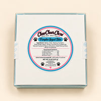 Pumpkin Yogurt Bites ingredients and guaranteed analysis back label