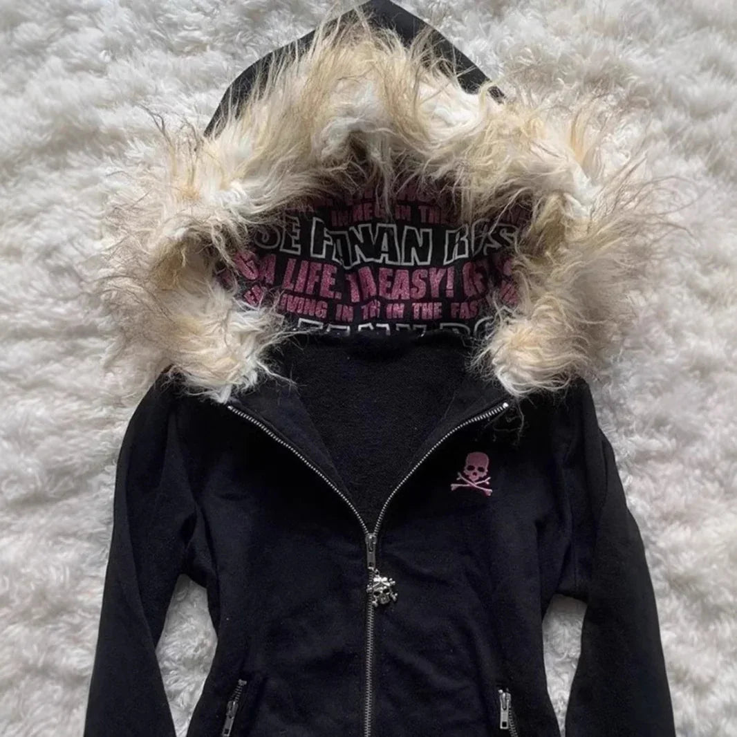 Bad to the Bone Skull Hoodie