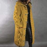 Women's Cardigan Large Size Sweater Coat