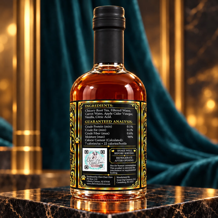 Brasshowl Reserve back bottle in luxury setting