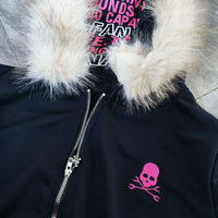 Bad to the Bone Skull Hoodie