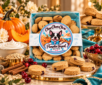 Chew Cheer Chow Pumpkin Yogurt Bites – Dog Treats | 8 oz
