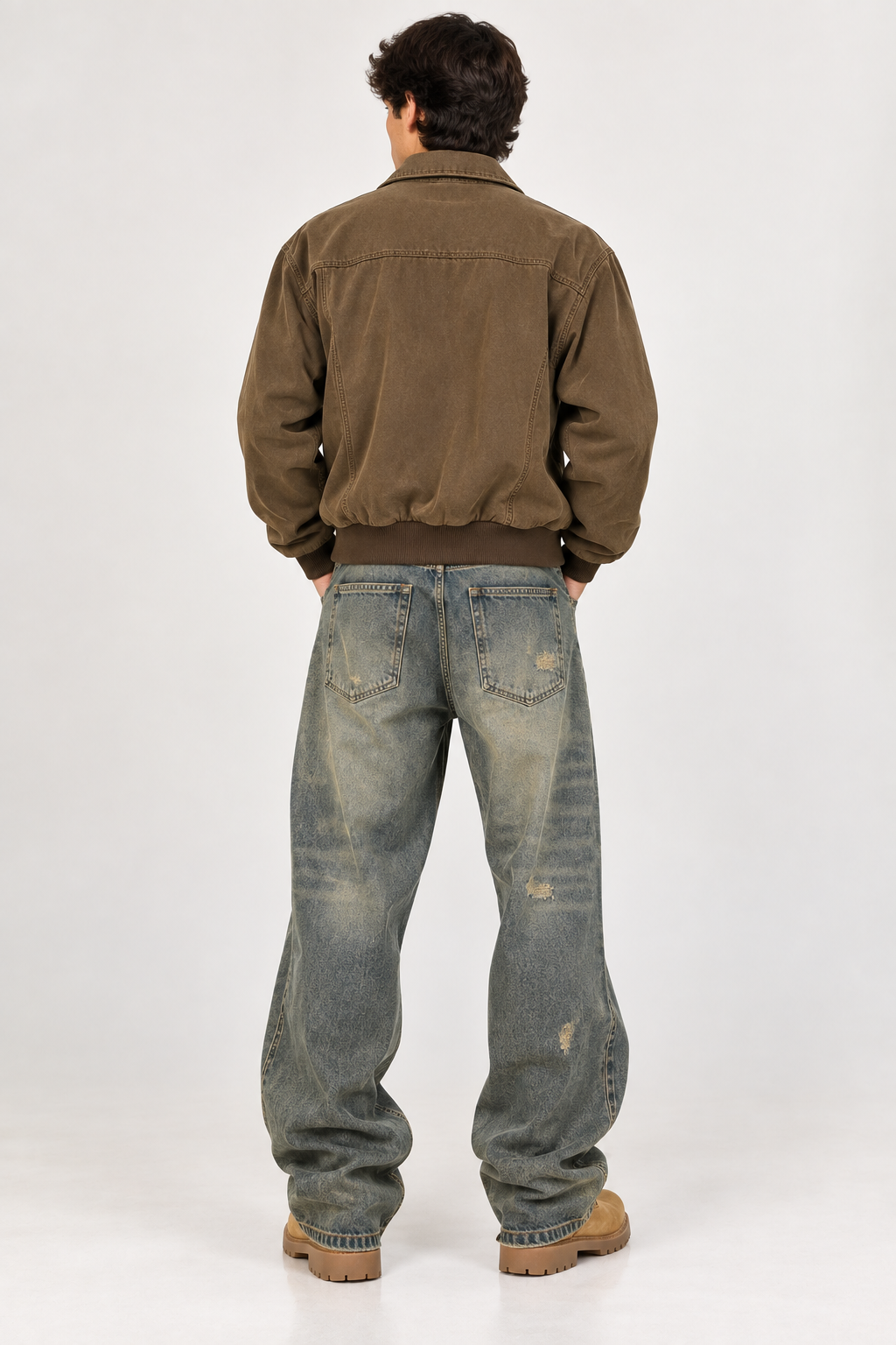The Camden Vintage-Wash Baggy Jeans
