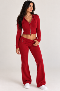 The City Chic Zip-Up Hoodie & Pant Set