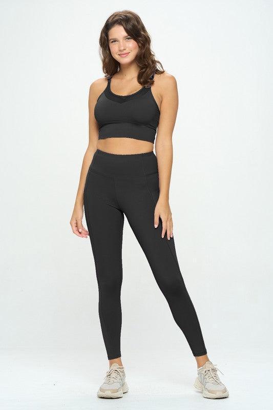 Activewear Set Top and Leggings - Jessiz Boutique