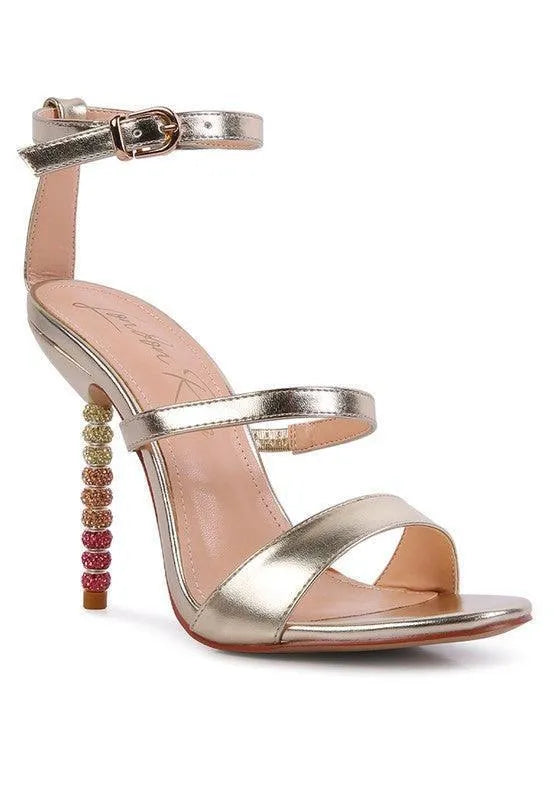 Beaded Lawsuit Sandal - Jessiz Boutique