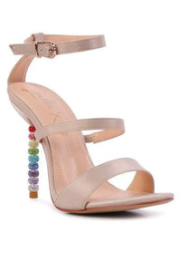 Beaded Lawsuit Sandal - Jessiz Boutique