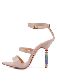 Beaded Lawsuit Sandal - Jessiz Boutique