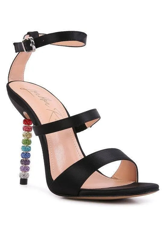 Beaded Lawsuit Sandal - Jessiz Boutique