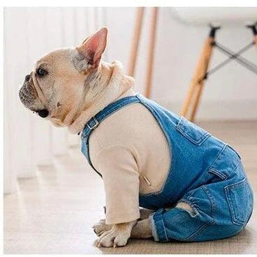 Blue Jeans Dog Overalls - Jessiz Boutique