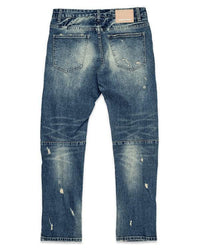 Boro Repair Straight Denim - Jessiz Boutique