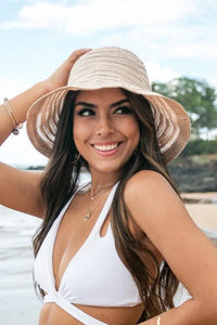 Bow Accent Bucket Sunhat - Jessiz Boutique