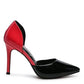 Candy Cane Slip-On Stiletto Heels - Jessiz Boutique