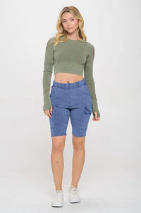 Cargo Bermuda Shorts - Jessiz Boutique