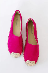 Casual Fuchsia Espadrille Shoes - Jessiz Boutique