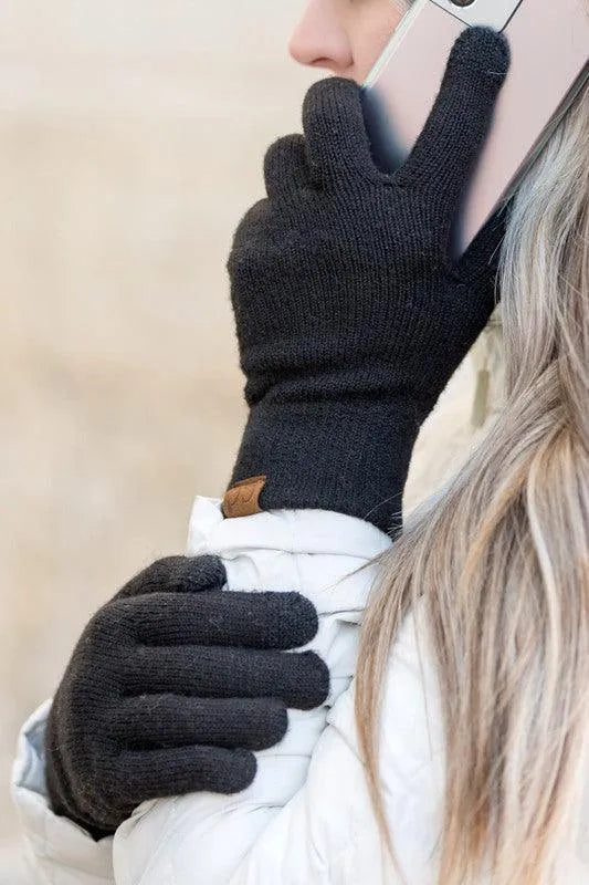 CC Cashmere Blend Touch Gloves - Jessiz Boutique