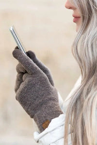 CC Cashmere Blend Touch Gloves - Jessiz Boutique