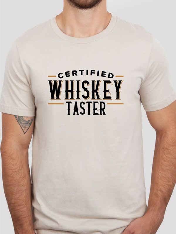 Certified Whiskey Taster Crew Neck Softstyle Tee - Jessiz Boutique
