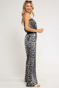 Cheetah Printed Jumpsuit - Jessiz Boutique