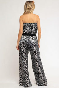 Cheetah Printed Jumpsuit - Jessiz Boutique