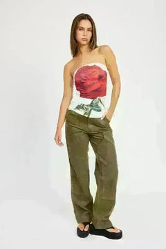 Corduroy Pants with Pockets - Jessiz Boutique