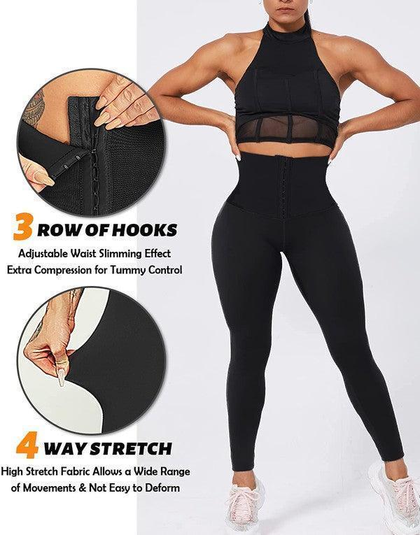 Corset Waist Buttery Soft Body Shaper Leggings - Jessiz Boutique