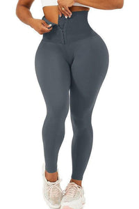 Corset Waist Buttery Soft Body Shaper Leggings - Jessiz Boutique