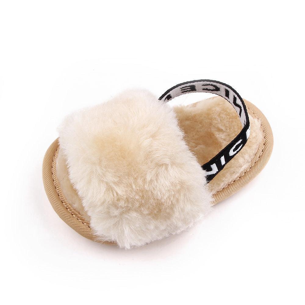 Cozy Fluffy Slippers with Elastic Band - Jessiz Boutique