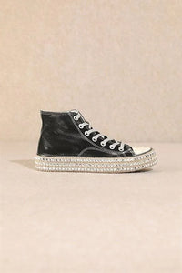 D-Chantel High Top Stud Sneakers - Jessiz Boutique