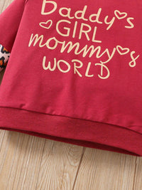 DADDY'S GIRL MOMMY'S WORLD Leopard Top and Pants Set - Jessiz Boutique