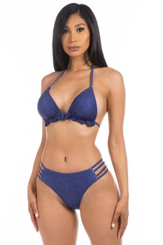 Denim Two Piece Bikini - Jessiz Boutique