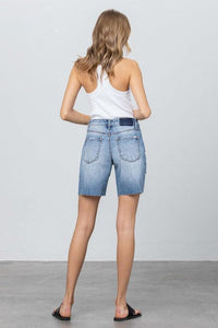 Distressed Premium Bermuda Shorts - Jessiz Boutique