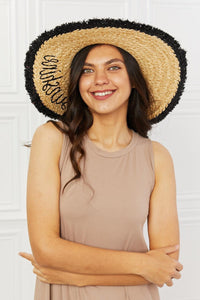 Fame Sunshine Straw Fringe Hat - Jessiz Boutique