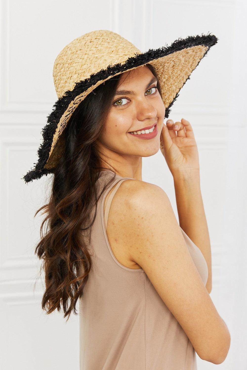 Fame Sunshine Straw Fringe Hat - Jessiz Boutique