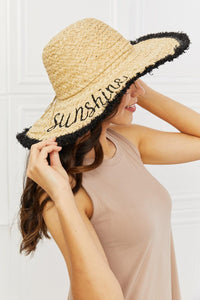 Fame Sunshine Straw Fringe Hat - Jessiz Boutique