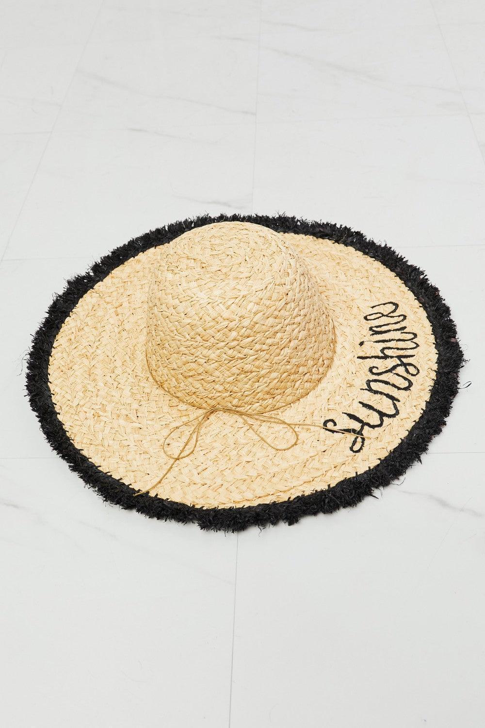 Fame Sunshine Straw Fringe Hat - Jessiz Boutique