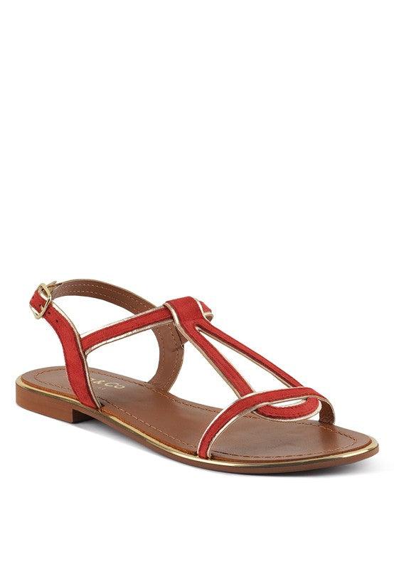 Feodora Flat Slip On Sandals - Jessiz Boutique