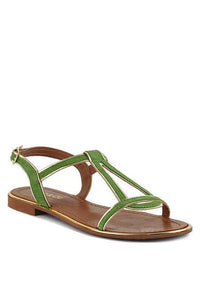 Feodora Flat Slip On Sandals - Jessiz Boutique