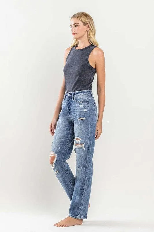 Flying Monkey 90'S Vintage Slim Straight Jean - Jessiz Boutique