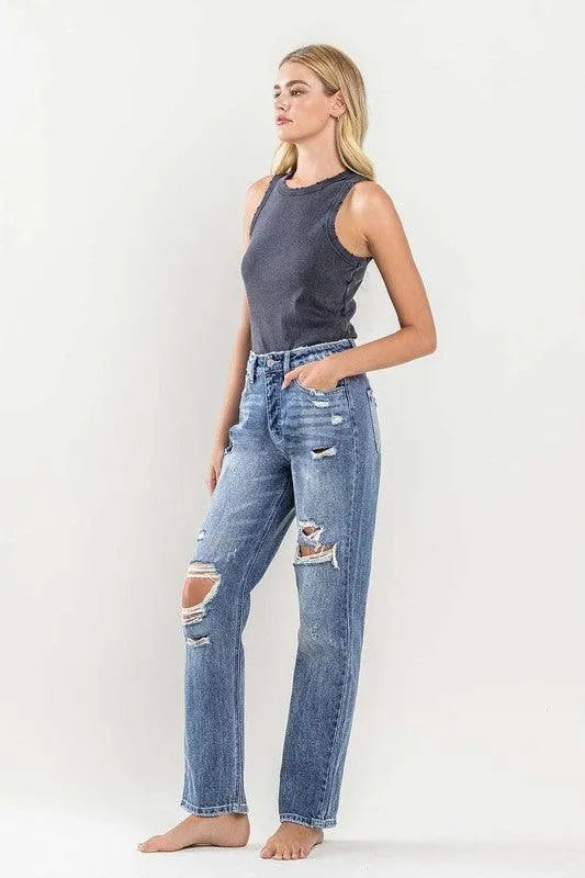 Flying Monkey 90'S Vintage Slim Straight Jean - Jessiz Boutique