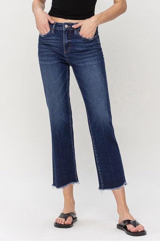 Flying Monkey High Rise Regular Straight Jean - Jessiz Boutique