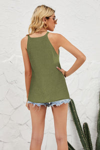 Grecian Neck Knit Tank - Jessiz Boutique