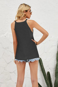 Grecian Neck Knit Tank - Jessiz Boutique