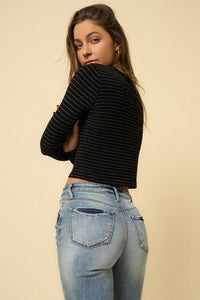 High Rise Girlfriend Jeans - Jessiz Boutique