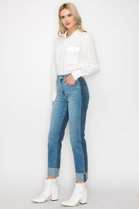 High Rise Straight Jeans - Jessiz Boutique