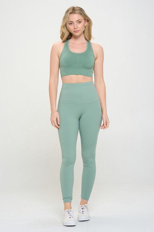 High Waisted Leggings Air Lift Firm Sculpt - Jessiz Boutique