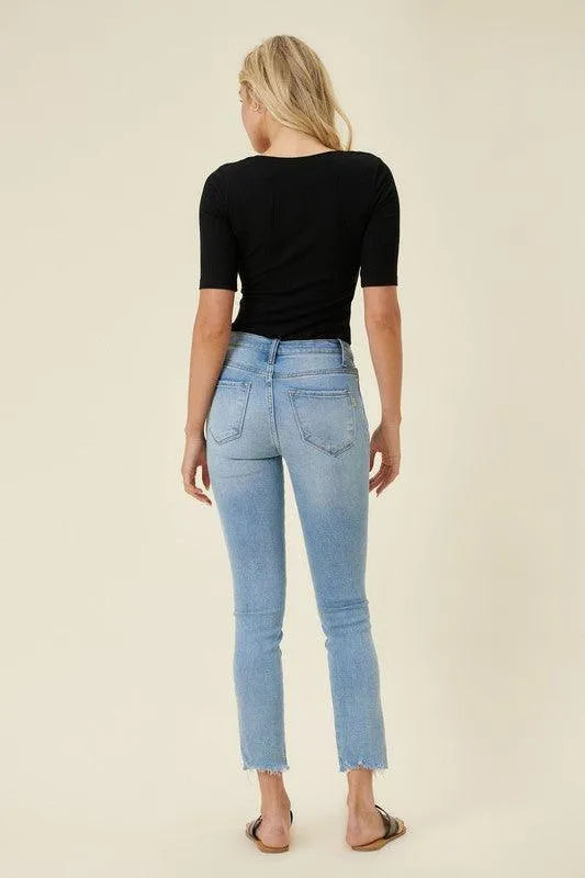 High Waisted Skinny Jeans - Jessiz Boutique