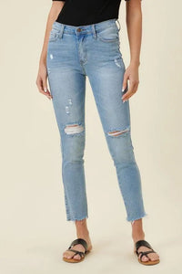 High Waisted Skinny Jeans - Jessiz Boutique