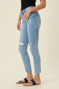 High Waisted Skinny Jeans - Jessiz Boutique